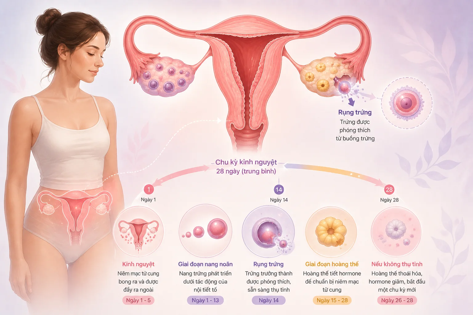 Kinh nguyệt & rụng trứng