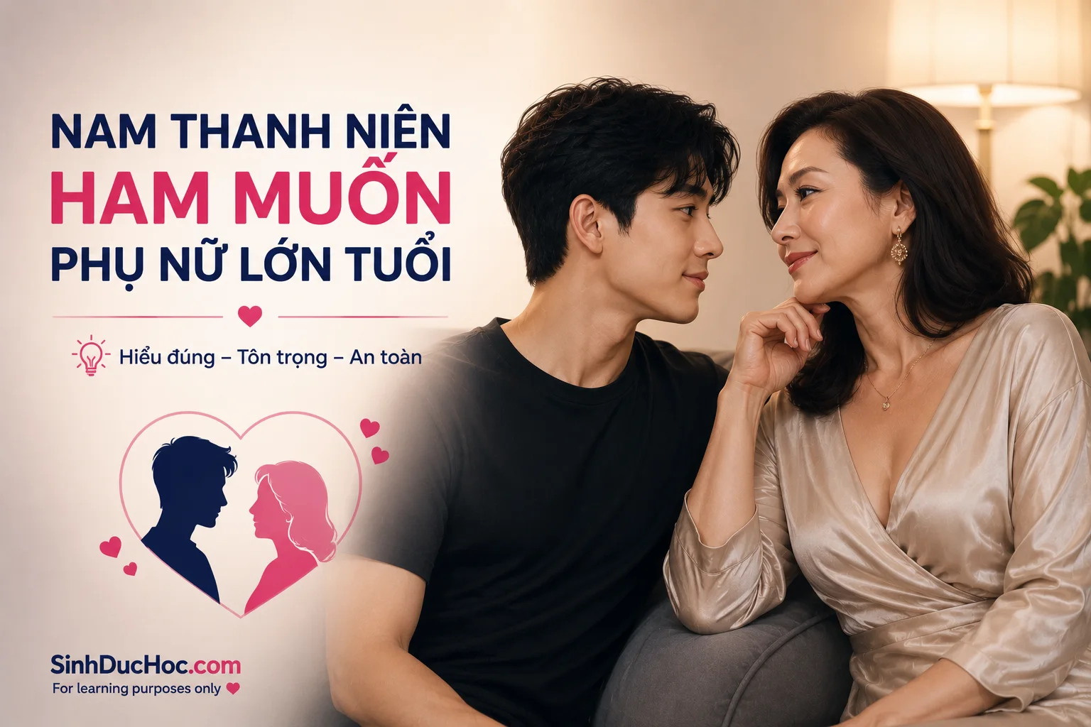 Nam thanh niên ham muốn phụ nữ lớn tuổi