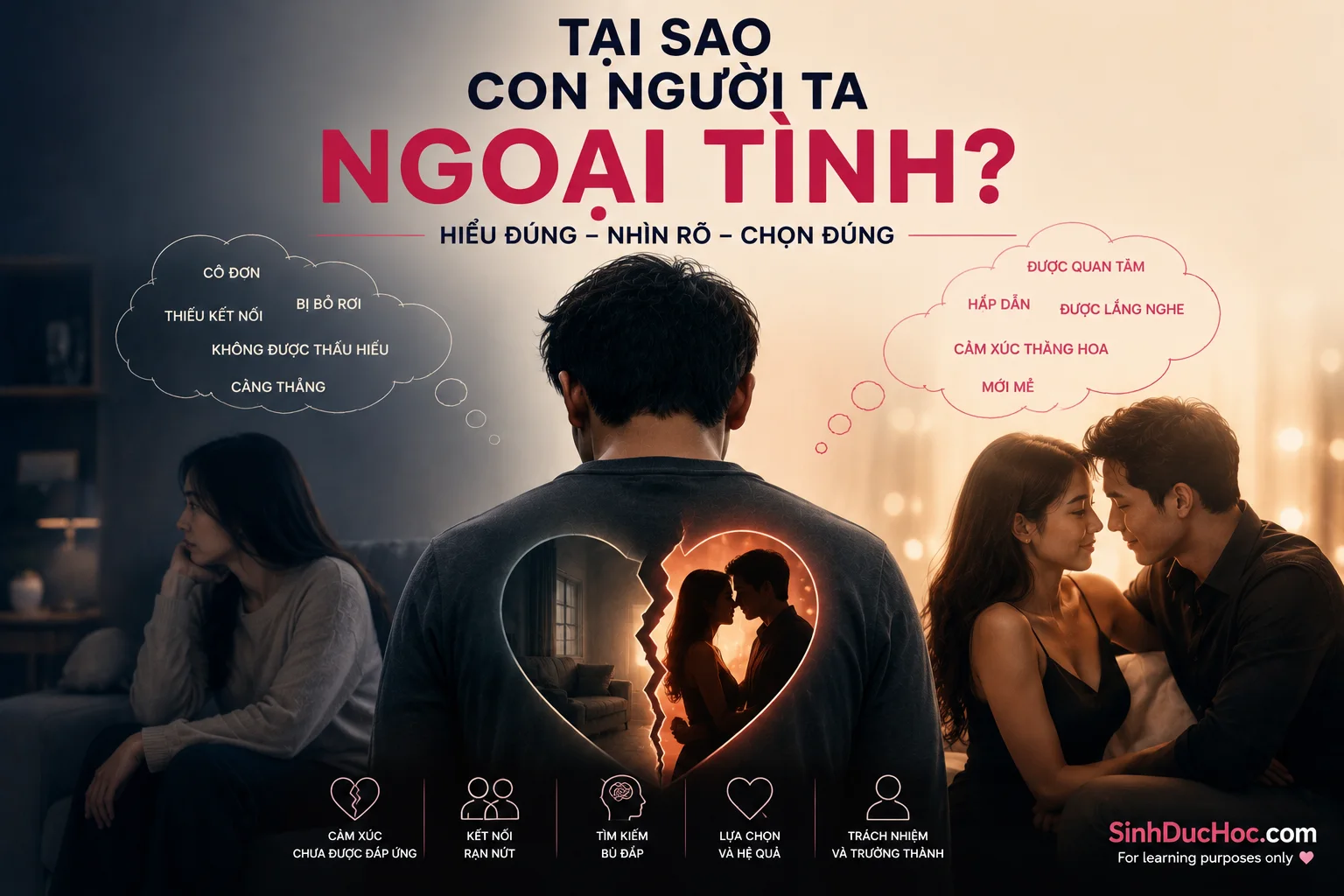 Tại sao con người ta ngoại tình?