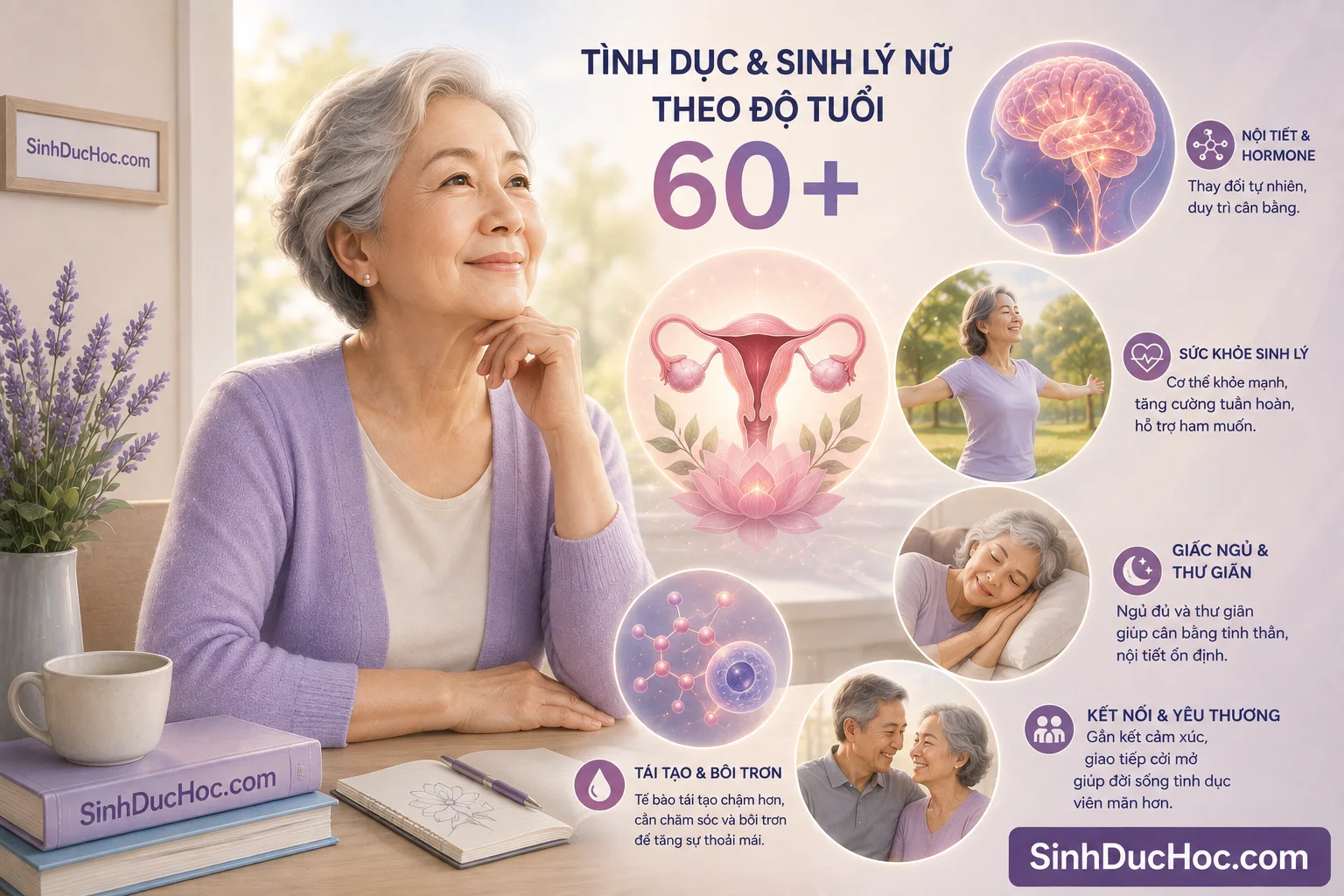 Ham muốn tình dục ở phụ nữ tuổi 60+