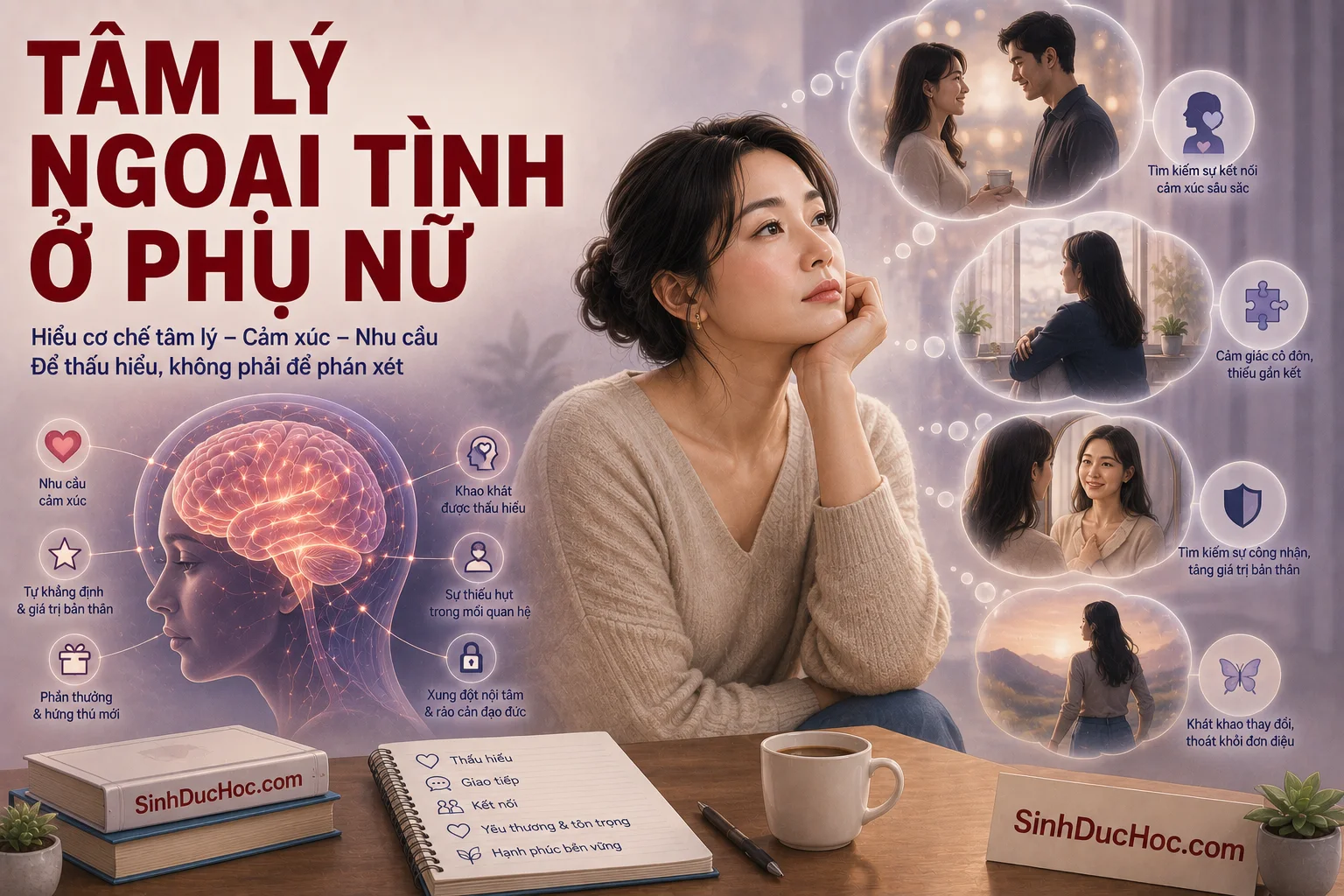 Tâm lý ngoại tình ở phụ nữ