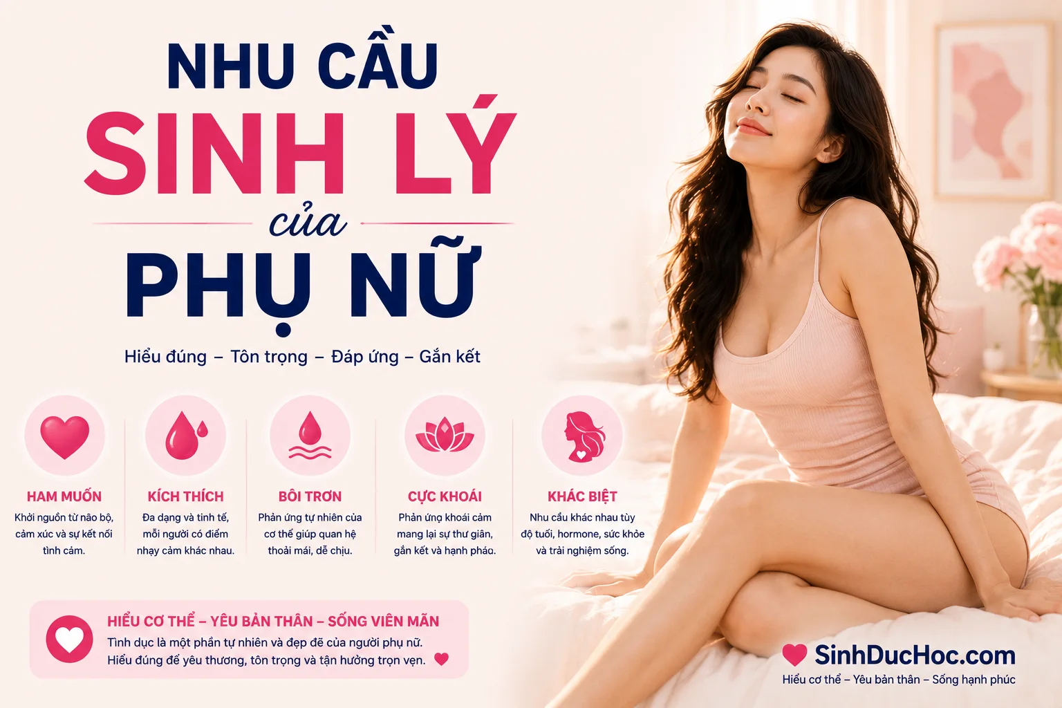 Nhu cầu sinh lý của phụ nữ tuổi